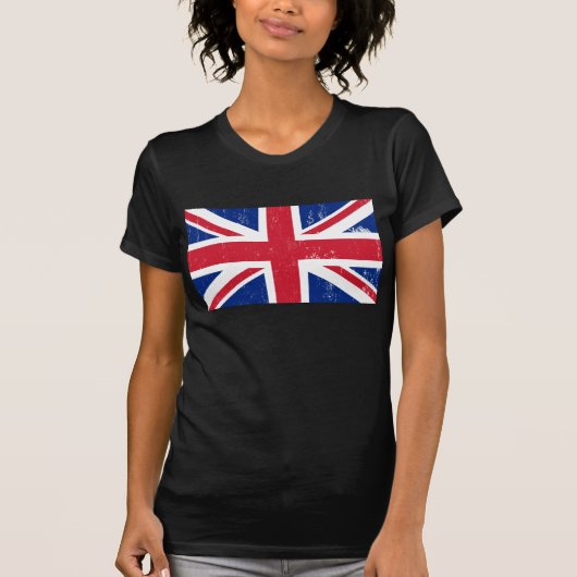 英国素晴らしイギリスイギリス国旗 Tシャツ (正面)