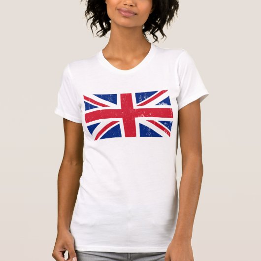 英国素晴らしイギリスイギリス国旗 Tシャツ (正面)