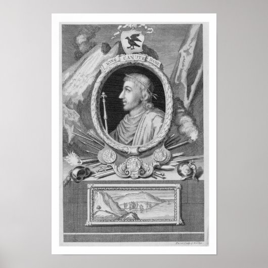 英国素晴らし国王(デンマーク)を敬遠する ポスター (正面)