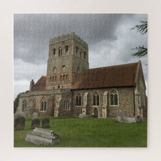 英国素晴らし教区教会 ジグソーパズル (縦)