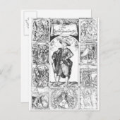 英国紳士 ポストカード (正面/裏面)