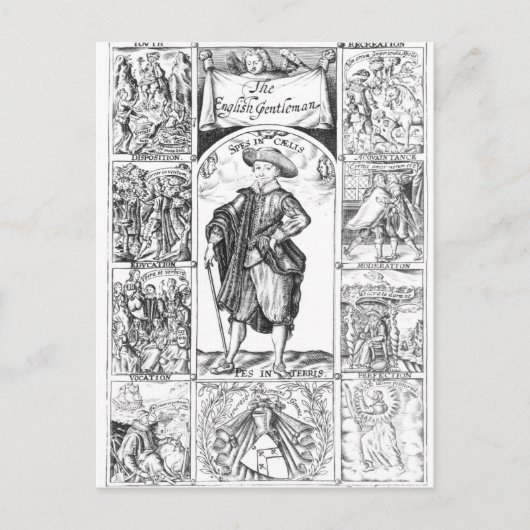 英国紳士 ポストカード (正面)