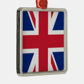 英国統一されたイギリスユニオ王室のン・ジャック国旗 メタルオーナメント (右)
