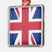 英国統一されたイギリスユニオ王室のン・ジャック国旗 メタルオーナメント (左)