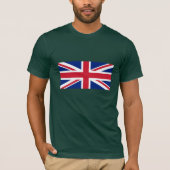 英国統一されたイギリスユニオ王室のン・ジャック国旗 Tシャツ (正面)