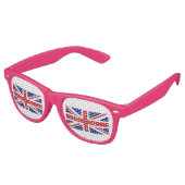 英国統一されたイギリス同盟ジャック国旗 レトロサングラス (アングル)