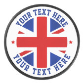 英国統一された国国旗ロンドン英国イギリス アイスホッケーパック (正面)