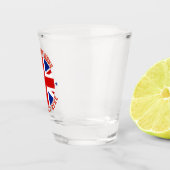 英国統一された国国旗ロンドン英国イギリス ショットグラス (右)