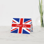 英国統一された国国旗 サンキューカード (正面)