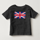 英国統一された植民地ジャック国旗 トドラーTシャツ (正面)