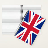 英国統一された植民地ジャック国旗 ノートブック (内側)