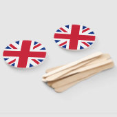 英国統一された植民地ジャック国旗 ハンドファン (組立なし)