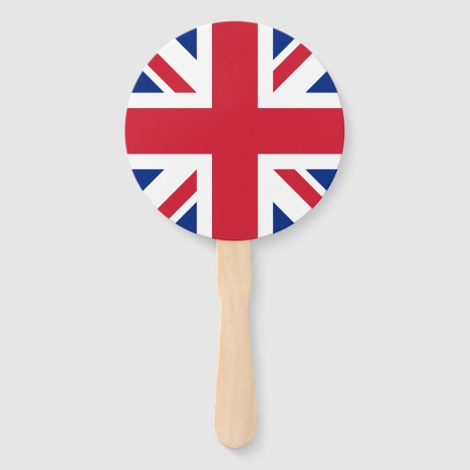 英国統一された植民地ジャック国旗 ハンドファン (正面)