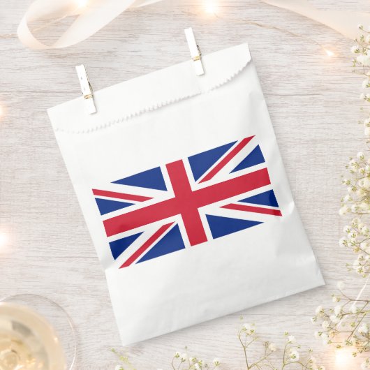 英国統一された植民地ジャック国旗 フェイバーバッグ (クリップ留めされた状態)