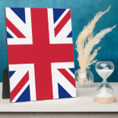 英国統一された植民地ジャック国旗 フォトプラーク (側面)