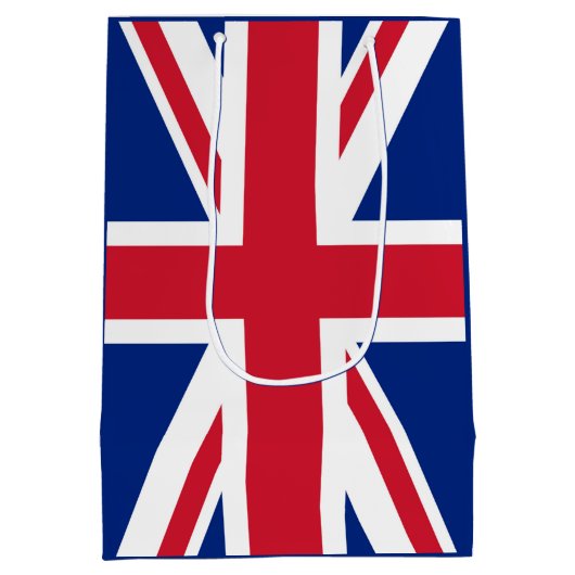 英国統一された植民地ジャック国旗 ミディアムペーパーバッグ (裏面)