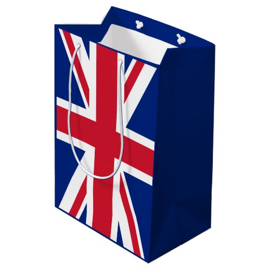 英国統一された植民地ジャック国旗 ミディアムペーパーバッグ (裏面アングル)