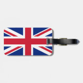 英国統一された植民地ジャック国旗 ラゲッジタグ (裏面横)