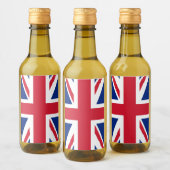 英国統一された植民地ジャック国旗 ワインラベル (ボトル)
