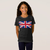 英国統一された植民地ジャック国旗 Tシャツ (正面フル)