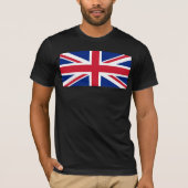 英国統一された植民地ジャック国旗 Tシャツ (正面)
