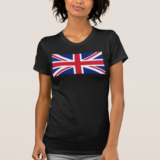 英国統一された植民地ジャック国旗 Tシャツ (正面)