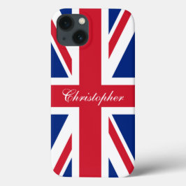 英国統一された英国国旗のユニオン・ジャック iPhone 13ケース