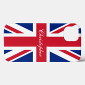 英国統一された英国国旗のユニオン・ジャック Case-Mate iPhoneケース (裏面 (横))
