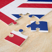 英国統一された英国連合ジャック国旗 ジグソーパズル (側面)