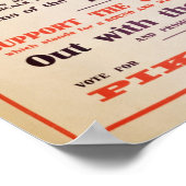 英国総パーティーポスター ポスター (角)