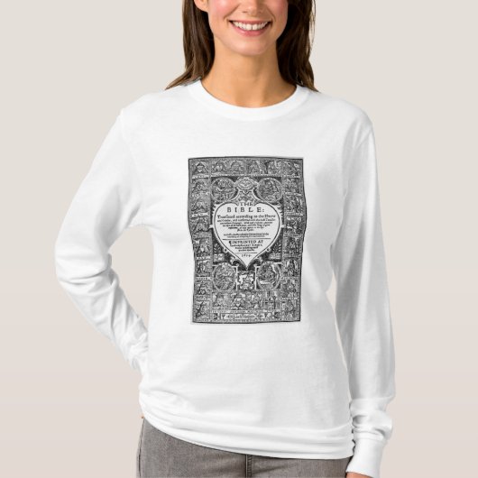 英国翻訳のためのとびら Tシャツ (正面)