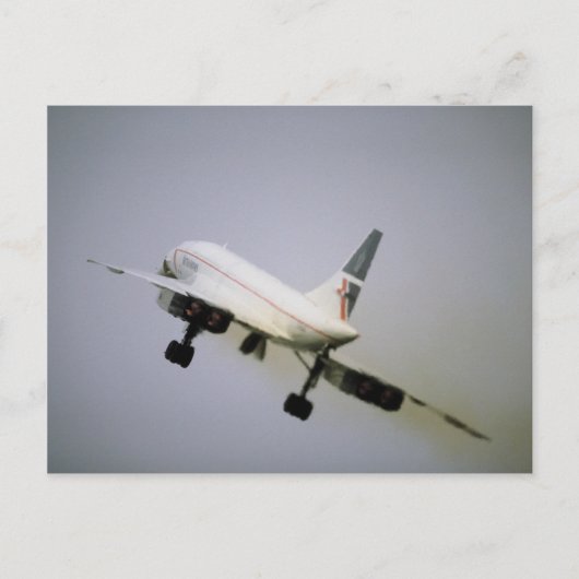 英国航空コンコルド ポストカード (正面)