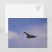 英国航空宇宙/航空宇宙コンコルド ポストカード (正面/裏面)