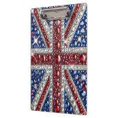 英国色の愛国的なクリップボード クリップボード (左)