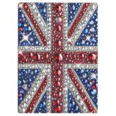 英国色の愛国的なクリップボード クリップボード (裏面)