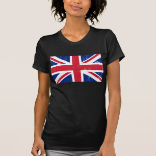 英国英国イギリス素晴らし英国国旗 Tシャツ