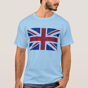 英国英国イギリス素晴らし英国国旗 Tシャツ