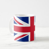 英国英国連合ジャック国旗 コーヒーマグカップ (正面左)