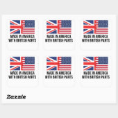 英国製のアメリカ産の スクエアシール (シート)
