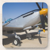 英国製のスピットファイア戦闘機 コースター (正面)