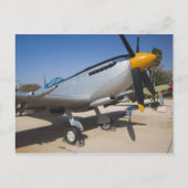 英国製スピットファイア戦闘機 ポストカード (正面)