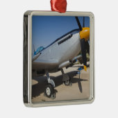 英国製スピットファイア戦闘機 メタルオーナメント (右)