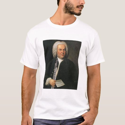 英国角のTシャツを持つBach Tシャツ (正面)