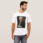 英国角のTシャツを持つBach Tシャツ (正面フル)