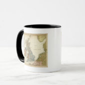 英国諸島の言語地図 マグカップ (正面左)
