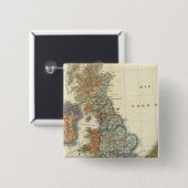 英国諸島の言語地図 缶バッジ (正面&裏面)