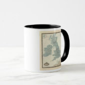 英国諸島の鉄道と運河 マグカップ (正面右)