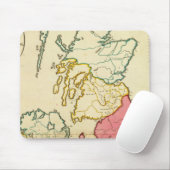 英国諸島平地図 マウスパッド (マウス)