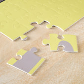 英国警備員の服を着たラプター。 ジグソーパズル (側面)