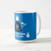 英国警察のギフトとアクセサリーマグカップ コーヒーマグカップ (正面右)